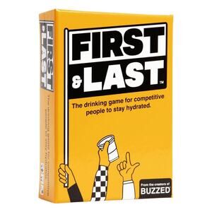 WHAT DO YOU MEME? First & Last - The Competitive Drinking Game NWT